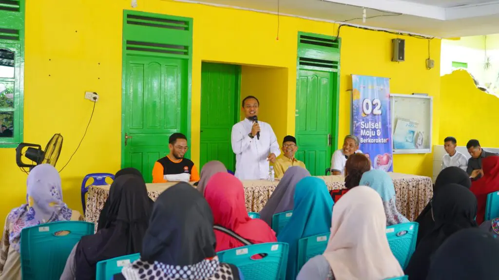 Kampanye Perdana Pilgub Sulsel, Andi Sudirman Serap Aspirasi Warga Angkasa Pura Sudiang