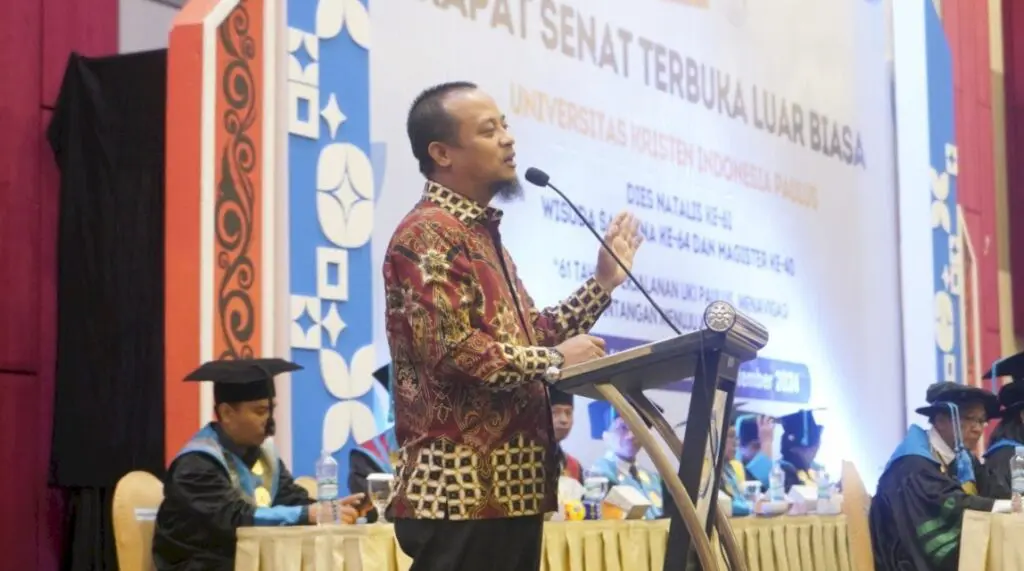 Pesan Andi Sudirman Saat Hadiri Wisuda UKI Paulus, Jadi Yang Terbaik dan Tunjukkan Karaketer Idealis