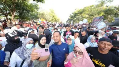 Dihadiri Langsung Andi Sudirman, Puluhan Ribu Warga Gowa Ikut Ramaikan Jalan Sehat Anti Mager