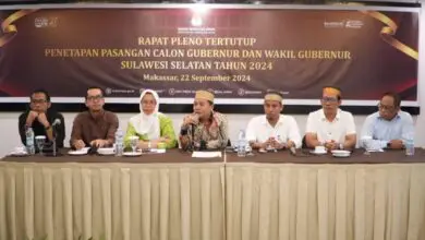 KPU Sulsel Tetapkan Andi Sudirman-Fatmawati dan Danny Pomanto-Azhar Arsyad Sebagai Paslon di Pilgub 