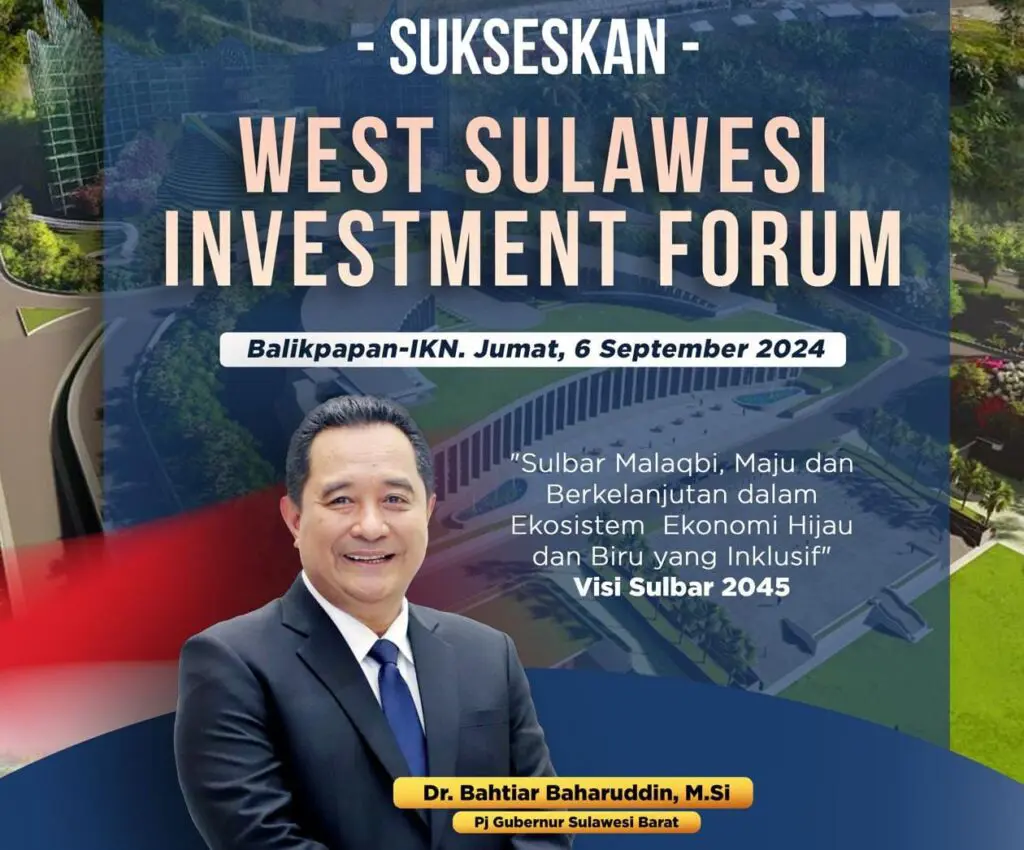 100 Pengusaha Ikuti West Sulawesi Investment Forum, Wujudkan Sulbar Jadi Penyangga IKN