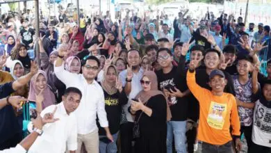 Pilgub Sulsel, Andi Sudirman Sulaiman Resmikan Posko Laskar Andalan Barru