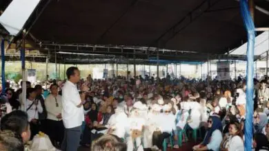 Pilgub Sulsel, Ratusan Warga Gowa Sambut Kehadiran Cagub Andi Sudirman Sulaiman 