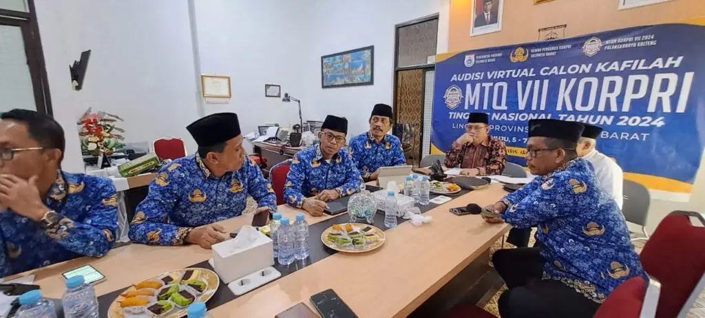 Sulbar Audisi 61 Peserta Calon Kafilah MTQ Nasional Korpri 2024