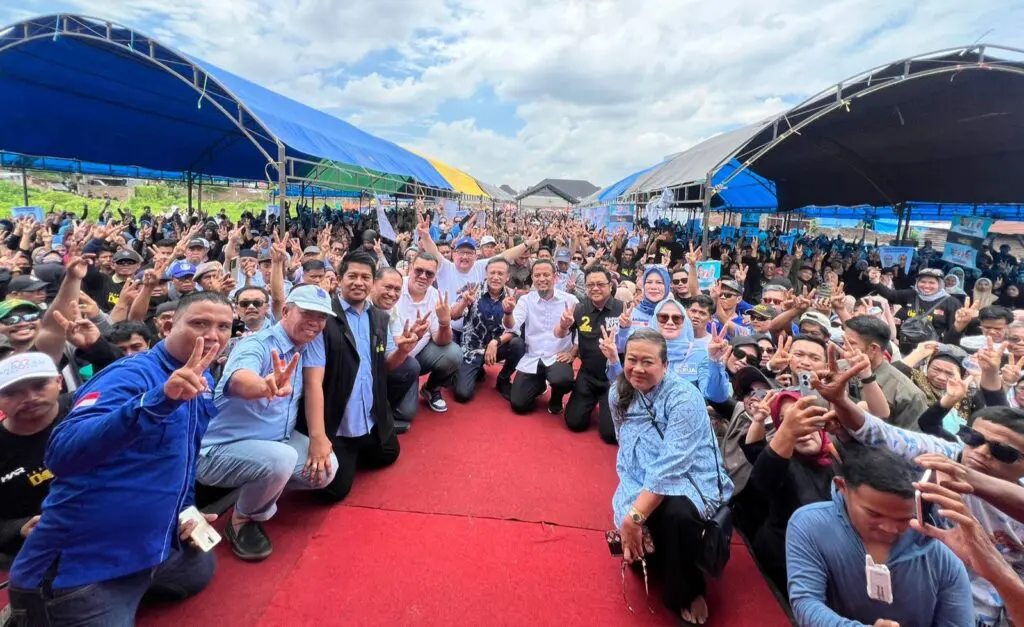 Andi Sudirman Ajak Masyarakat Menangkan Andalan Hati di Pilgub Sulsel dan Hati Damai di Pilkada Gowa 