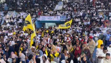 Pendukung Tumpah Ruah di Kampanye Akbar Andalan Hati di Makassar 