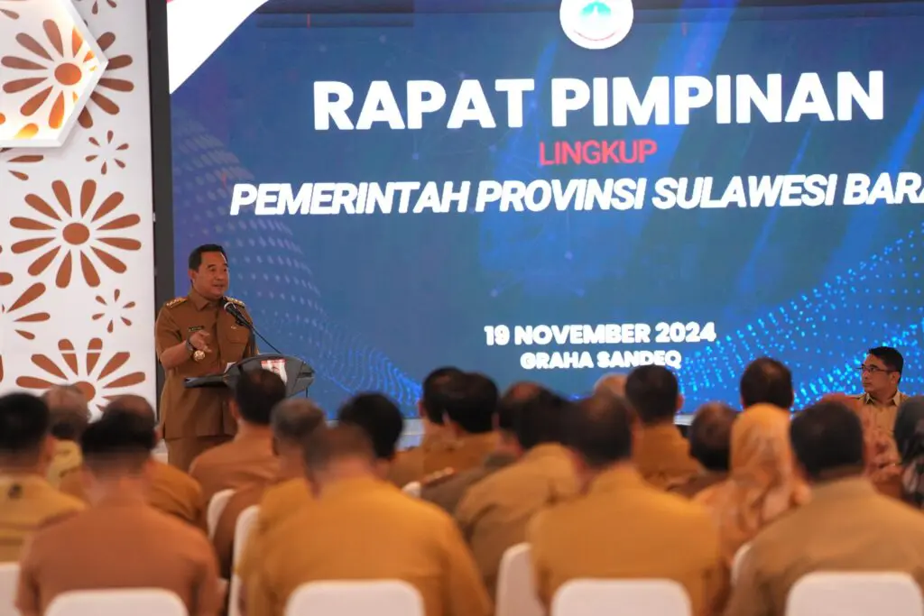 Rapat Internal Pemprov Sulbar Bahas Evaluasi Kinerja 2024