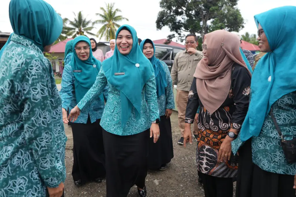 PKK Sulbar Serahkan Bantuan Sarana Prasarana Air Bersih di Pasangkayu