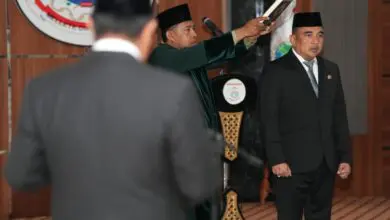 Bahtiar Baharuddin Lantik Amujib Sebagai Pj Sekprov Sulbar