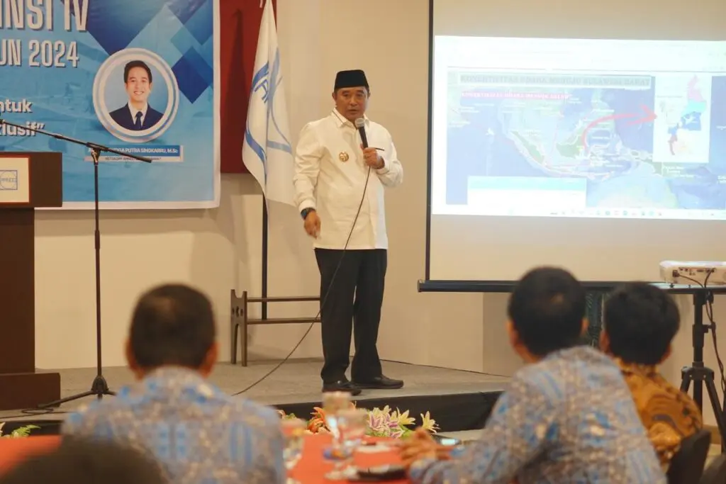 Pj Bahtiar Hadiri Musyawarah ke-IV Apindo Sulbar, Bersama Membangun Daerah Agar Maju